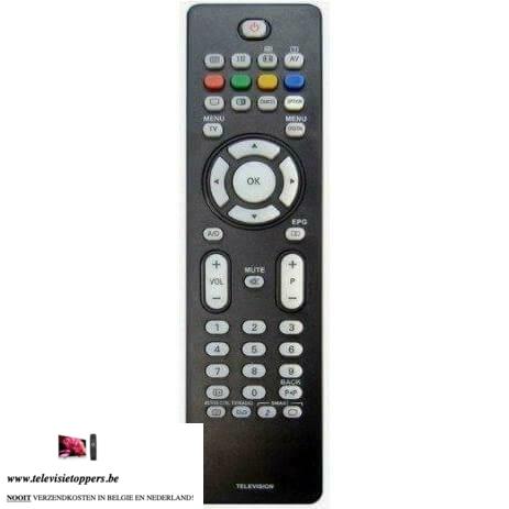 Afstandsbediening PHILIPS 32PFL5604 ALTERNATIEF - Premium Afstandsbediening Philips Alternatief from www.televisietoppers.be - Just €16.95! Shop now at Televisietoppers België