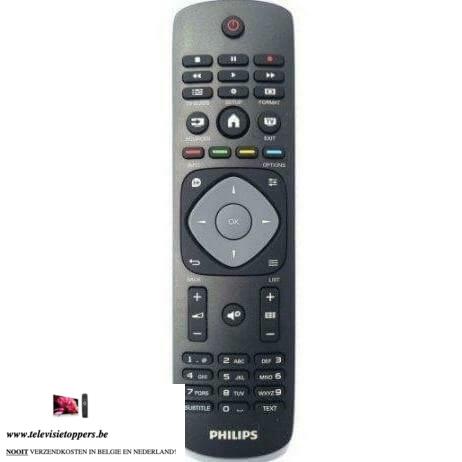 Afstandsbediening PHILIPS 32PHH4100/88 ORIGINEEL - Premium Afstandsbediening Philips origineel from www.televisietoppers.be - Just €34.95! Shop now at Televisietoppers België